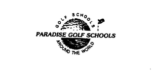 PARADISE GOLF SCHOOLS GOLF SCHOOLS AROUND THE WORLD logo