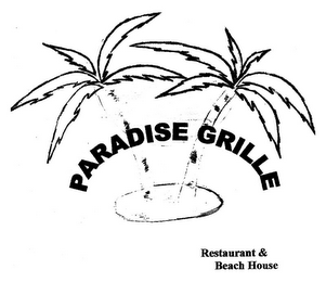 PARADISE GRILLE RESTAURANT & BEACH HOUSE logo