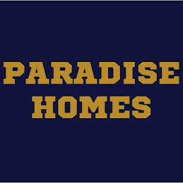 PARADISE HOMES logo