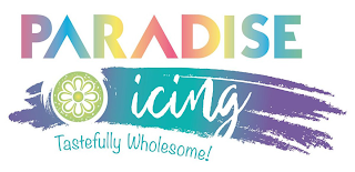PARADISE ICING TASTEFULLY WHOLESOME! logo