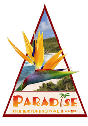 PARADISE INTERNATIONAL FOODS logo