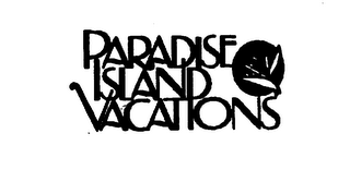 PARADISE ISLAND VACATIONS logo