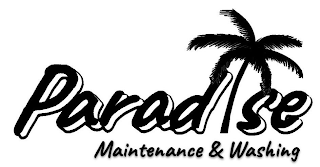PARADISE MAINTENANCE & WASHING logo