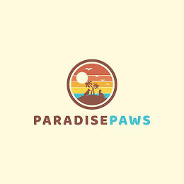 PARADISE PAWS logo