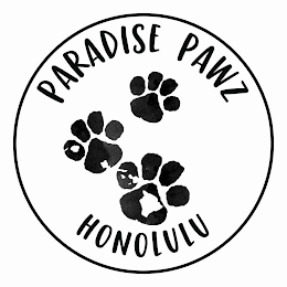 PARADISE PAWZ HONOLULU logo