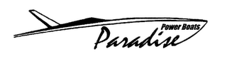 PARADISE POWER BOATS logo