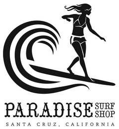PARADISE SURF SHOP SANTA CRUZ CALIFORNIA logo