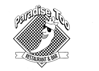 PARADISE TOO RESTUARANT & BAR logo