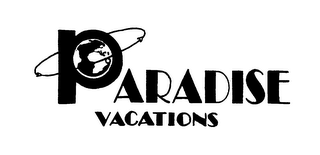 PARADISE VACATIONS logo