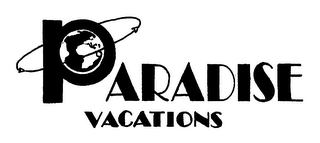 PARADISE VACATIONS logo