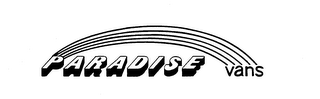 PARADISE VANS logo