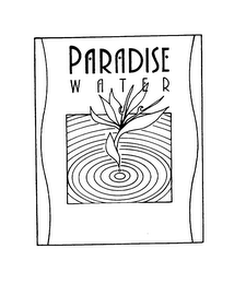 PARADISE WATER logo