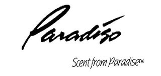 PARADISO SCENT FROM PARADISE logo