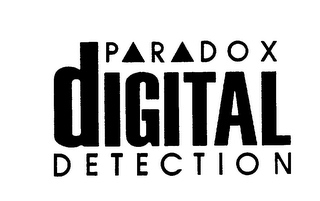 PARADOX DIGITAL DETECTION logo