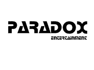 PARADOX ENTERTAINMENT logo