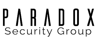 PARADOX SECURITY GROUP logo