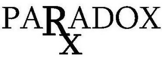 PARADOX X logo