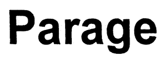PARAGE logo