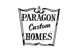 PARAGON CUSTOM HOMES logo