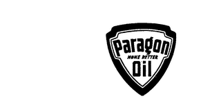 PARAGON OIL NONE BETTER logo