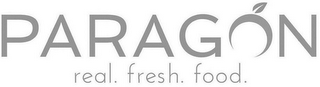 PARAGON REAL. FRESH. FOOD. logo