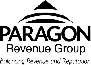 PARAGON REVENUE GROUP BALANCING REVENUE AND REPUTATION logo