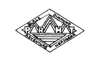 PARAHAT BLACK DIAMOND ADVENTURE HEADGEAR logo
