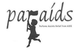 PARAIDS PERFUME ASSISTS RELIEF FROM AIDS logo