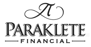 PARAKLETE FINANCIAL logo