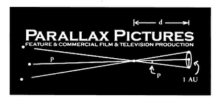 PARALLAX PICTURES FEATURE & COMMERCIAL FILM & TELEVISION PRODUCTION P P 1 AU logo