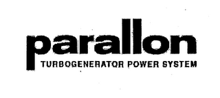 PARALLON TURBOGENERATOR POWER SYSTEM logo