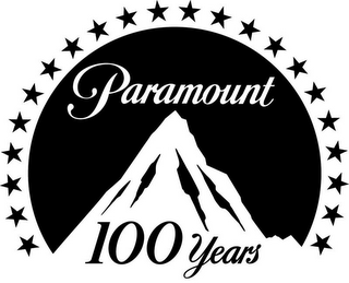 PARAMOUNT 100 YEARS logo