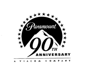 PARAMOUNT 90TH ANNIVERSARY A VIACOM COMPANY logo