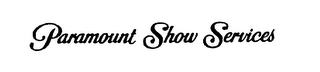 PARAMOUNT SHOW SERVICES logo