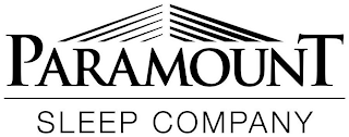 PARAMOUNT SLEEP COMPANY logo