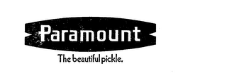 PARAMOUNT THE BEAUTIFUL PICKLE. logo