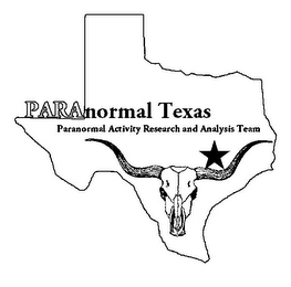 PARANORMAL TEXAS PARANORMAL ACTIVITY RESEARCH AND ANALYSIS TEAM logo
