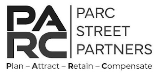PARC PARC STREET PARTNERS PLAN ATTRACT RETAIN COMPENSATE logo