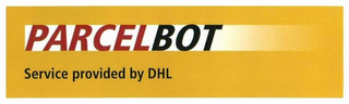 PARCELBOT SERVICE PROVIDED BY DHL logo