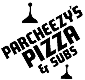 PARCHEEZY'S PIZZA & SUBS logo