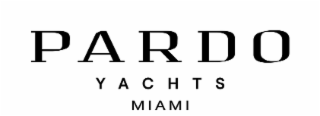 PARDO YACHTS MIAMI logo