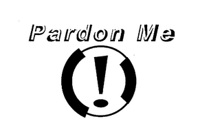 PARDON ME ! logo