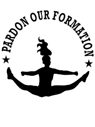 PARDON OUR FORMATION logo