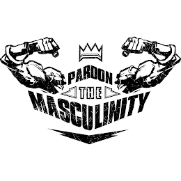 PARDON THE MASCULINITY logo