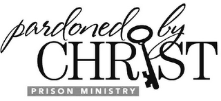 PARDONED BY CHRIST PRISON MINISTRY logo