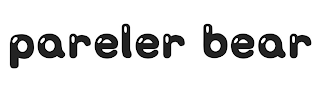 PARELER BEAR logo