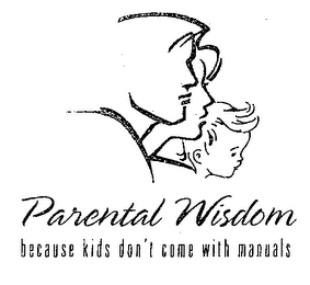 PARENTAL WISDOM BECAUSE KIDS DON'T COME WITH MANUALS logo