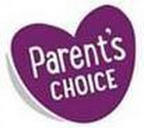 PARENT'S CHOICE logo