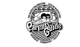 PARENTS' GUIDE THE BABYSITTER DIRECTORY RESOURCES-INFORMATION-CHILDCARE logo