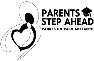 PARENTS STEP AHEAD PADRES UN PASO ADELANTE logo